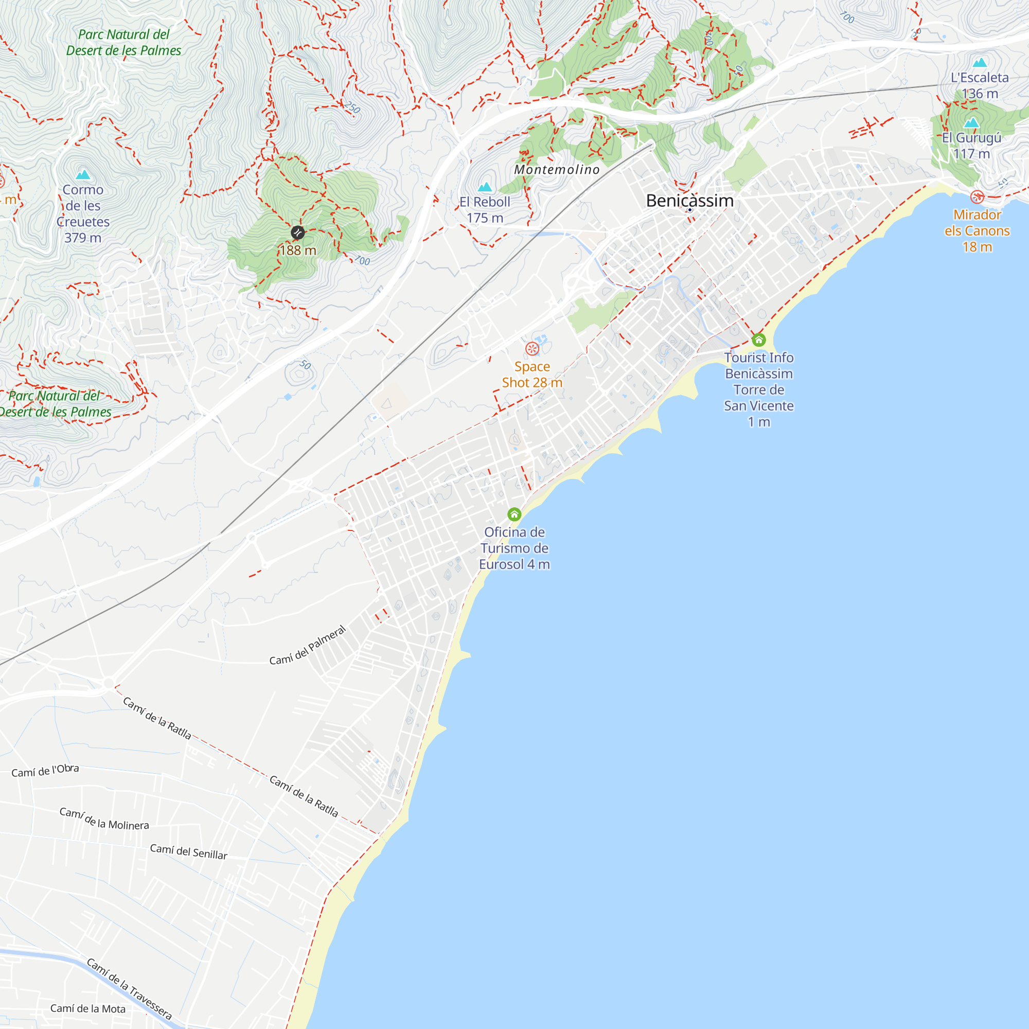 Oficina de Turismo de Eurosol map