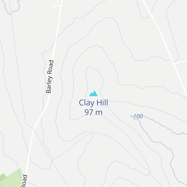 Map of Clay Hill