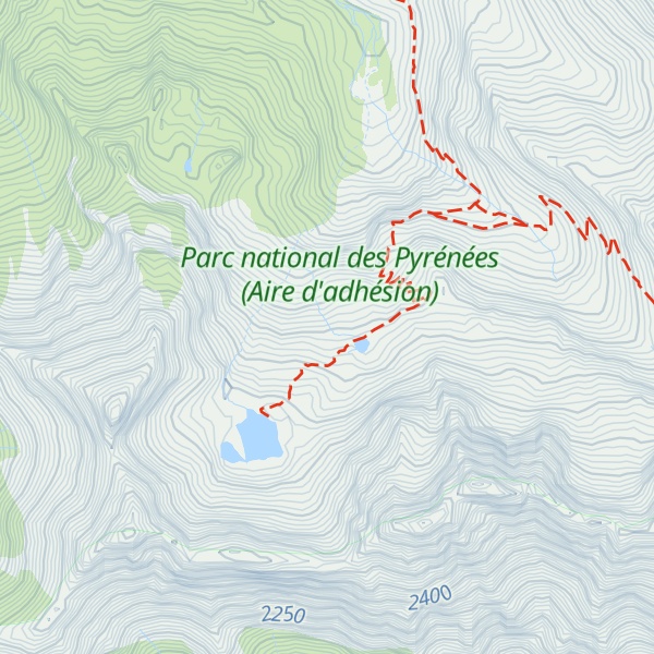 Map of Cabane de Maucapera