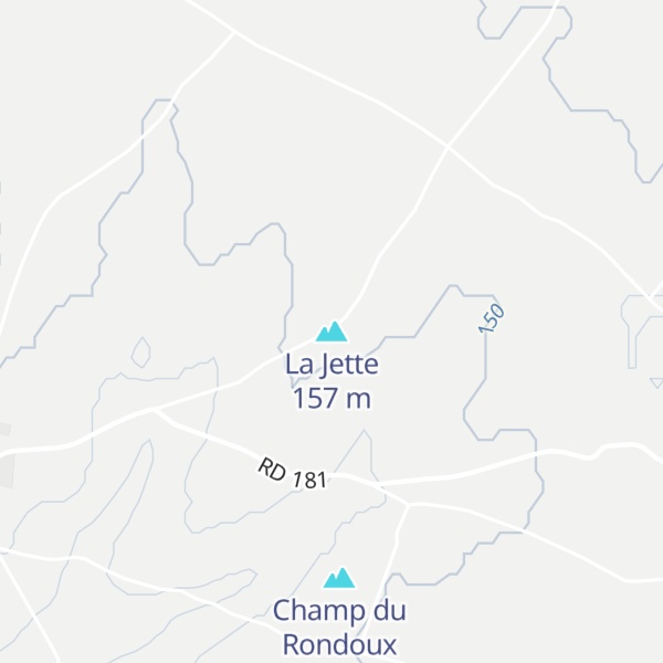 Map of La Jette