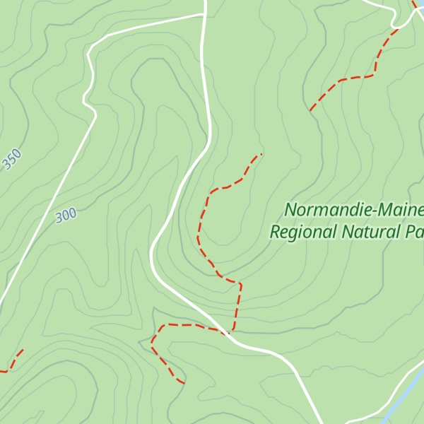 Map of Roche Gatine