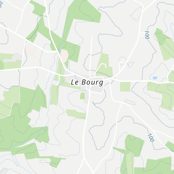 Map of Refuge pèlerin
