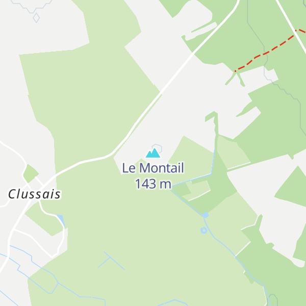 Map of Le Montail