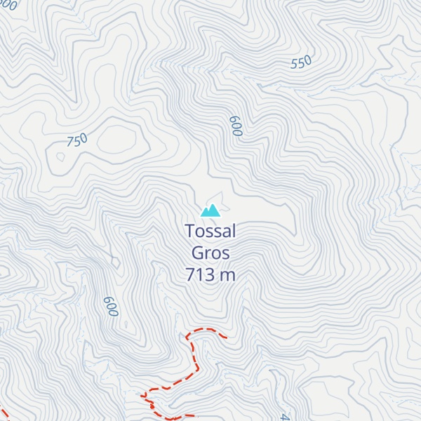 Map of Tossal Gros