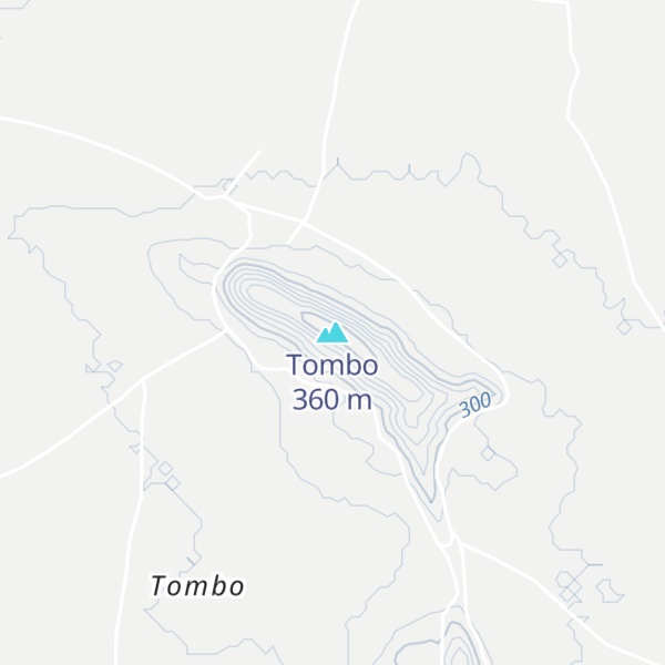 Map of Tombo