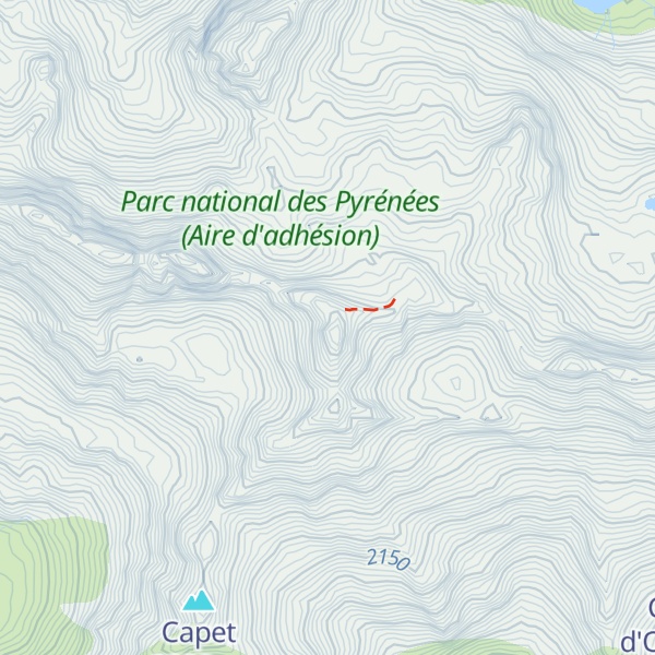 Map of Pène Det Pouri