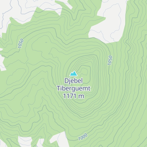 Map of Djebel Tiberguemt