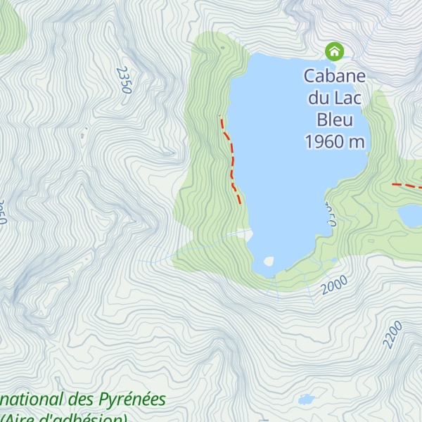 Map of Cabane de la Thoue