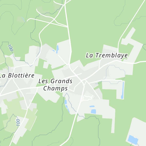 Map of Gîte équestre