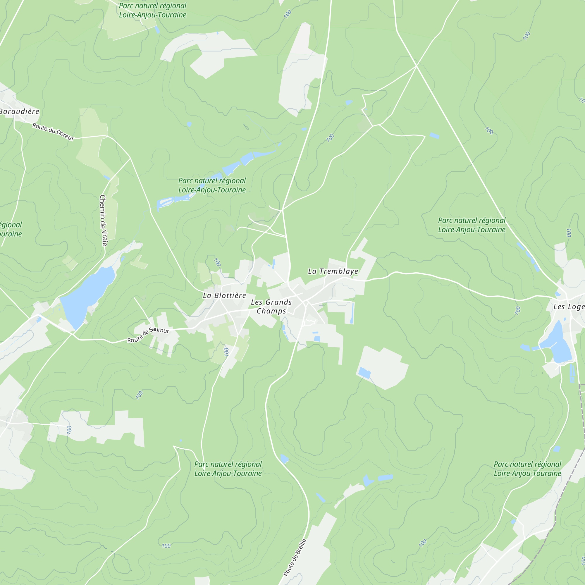 Gîte équestre map
