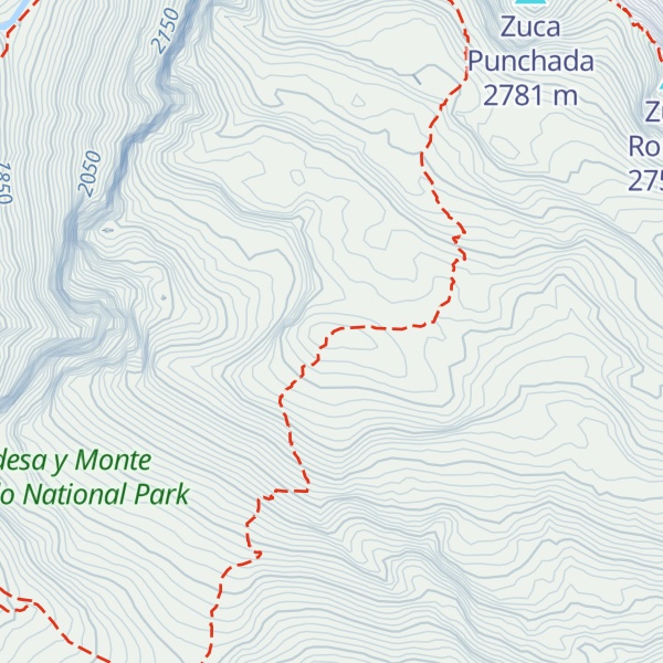 Map of Tozal del Sarronal