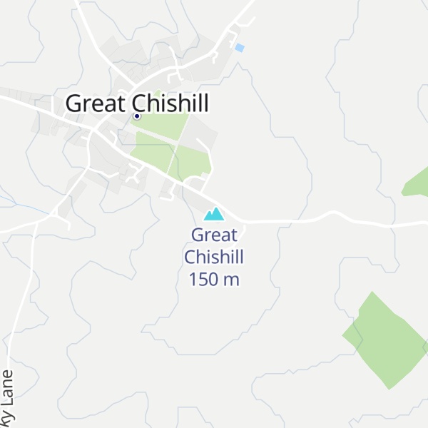 Map of Great Chishill