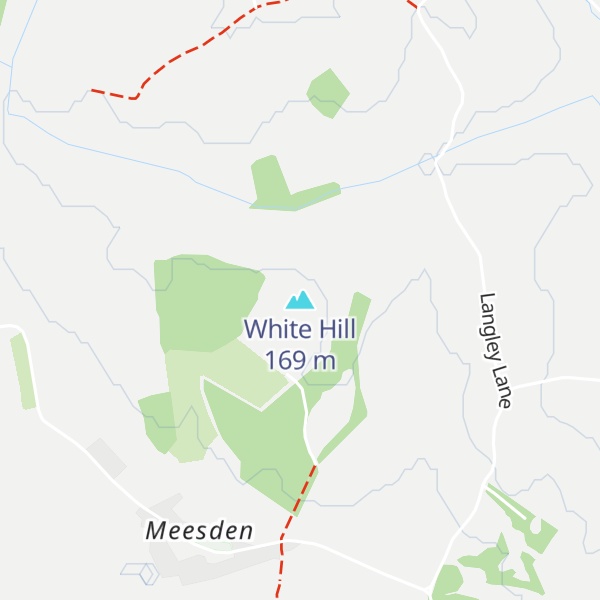 Map of White Hill