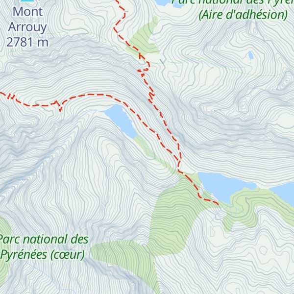 Map of Cabane de Rabiet