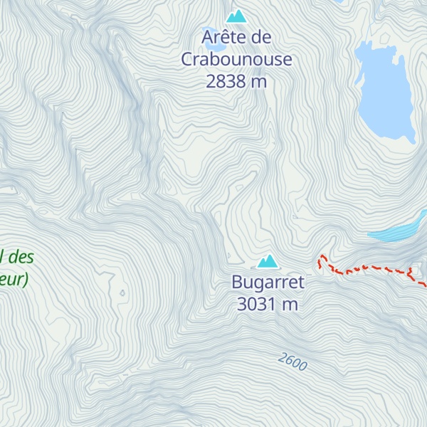 Map of Pale Crabounouse