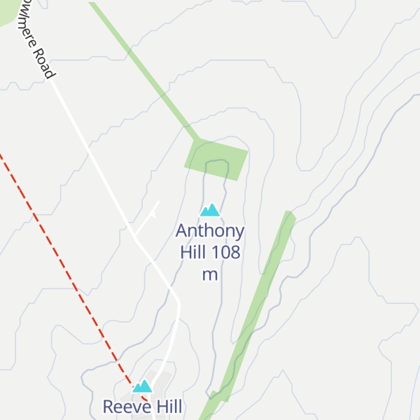 Map of Anthony Hill