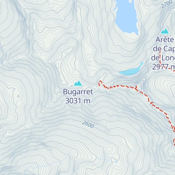 Map of Dent D'Estibère Male