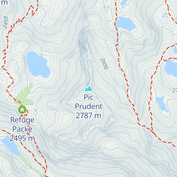 Map of Pic Prudent
