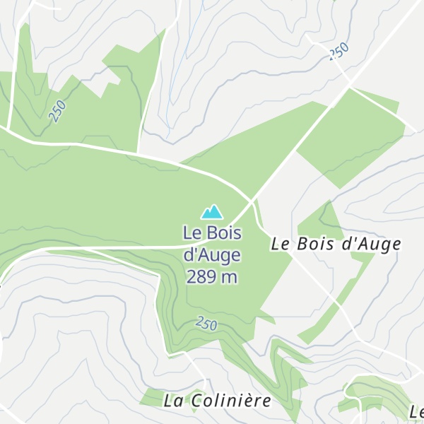Map of Le Bois d'Auge