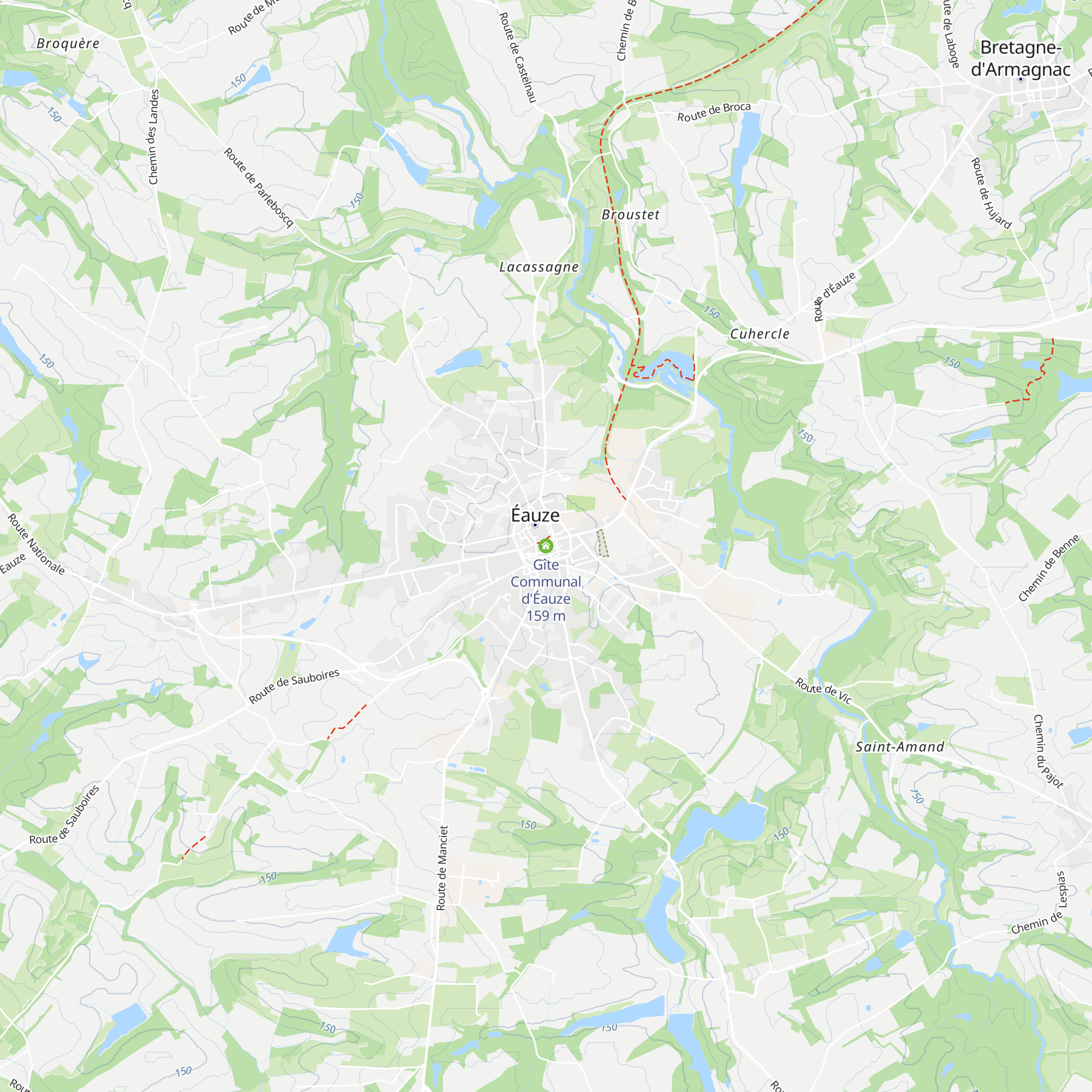 Gîte Communal d'Éauze map