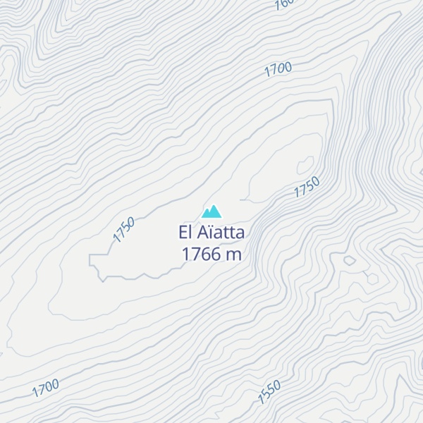 Map of El Aïatta