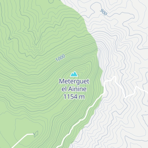 Map of Meterguet el Aïnine