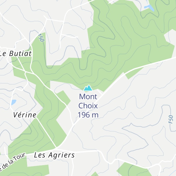 Map of Mont Choix