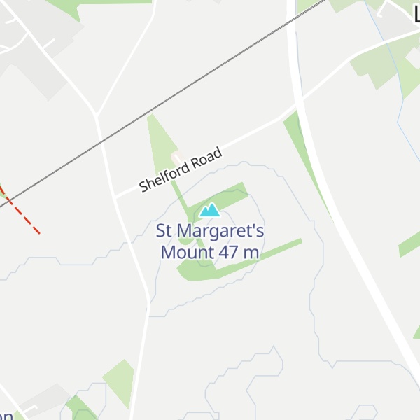 Map of St Margaret's Mount