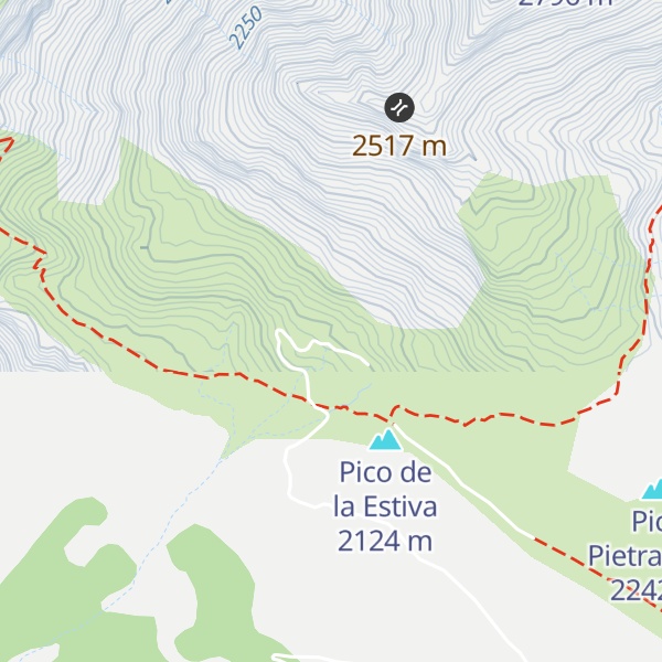 Map of Refugio de la Estiva