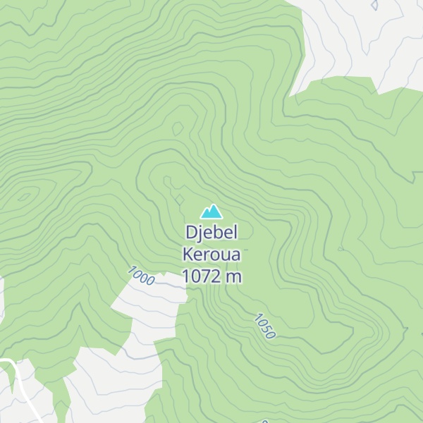 Map of Djebel Keroua
