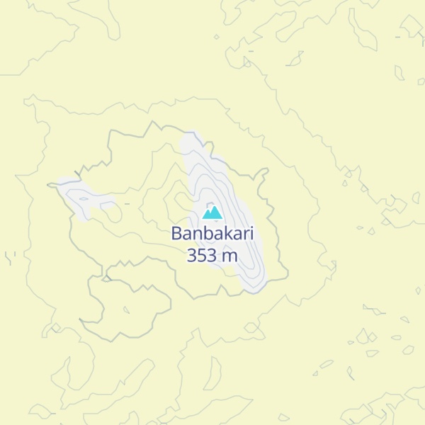 Map of Banbakari