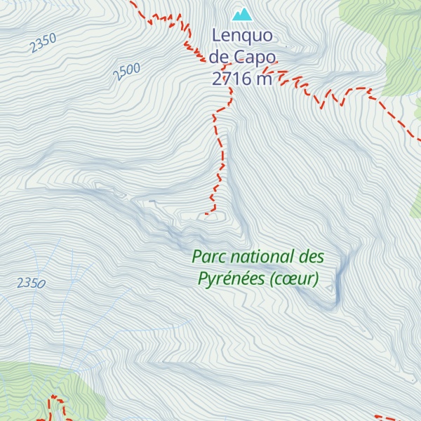 Map of Soum des Salettes