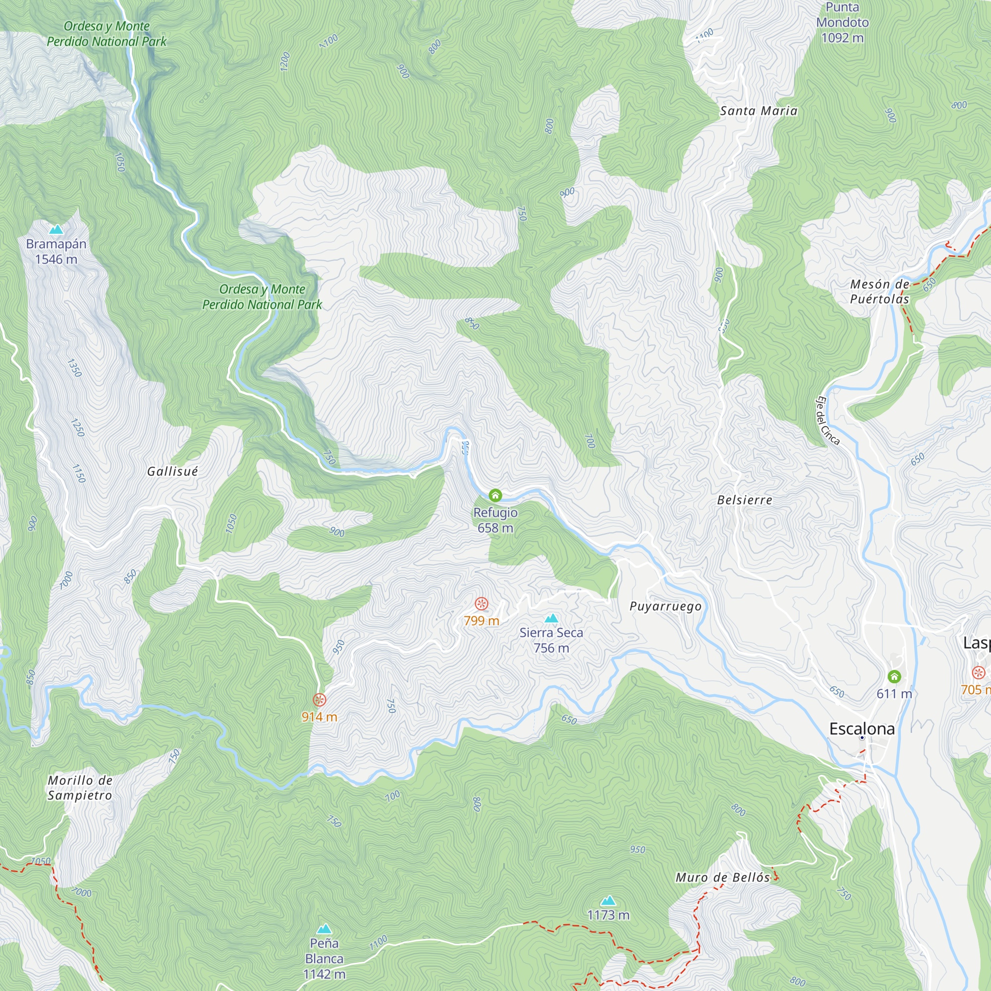 Refugio map