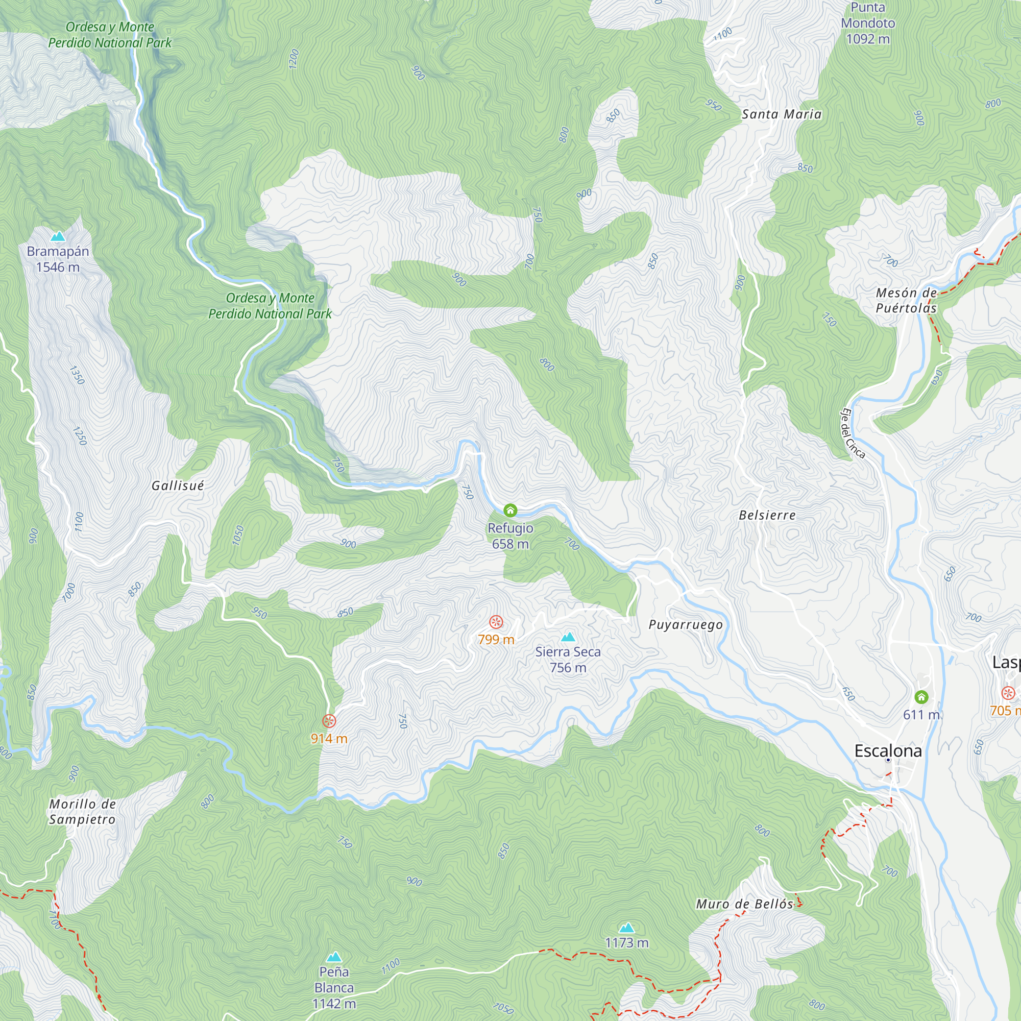 Refugio map