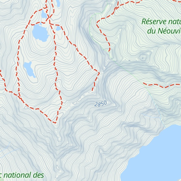 Map of Pic des Trois Conseillers