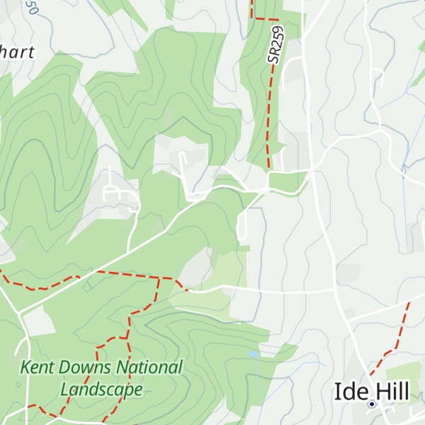 Map of Newman's Hill