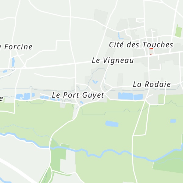 Map of Gîte du Port Guyet