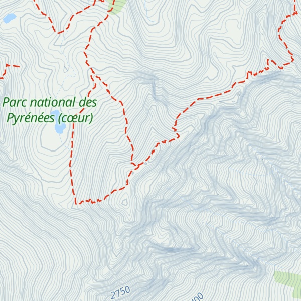 Map of Pic de Campbieil