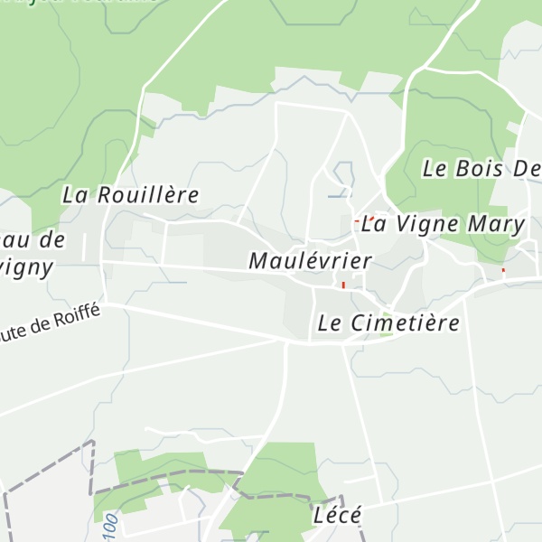 Map of Gîte Tertuf