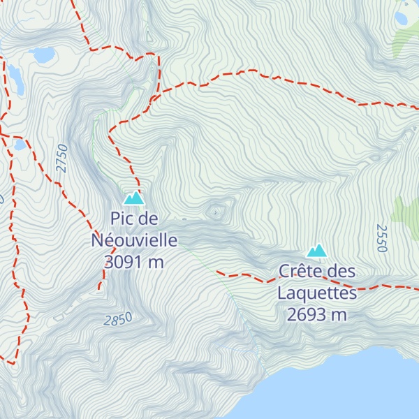 Map of Pic Ramougn