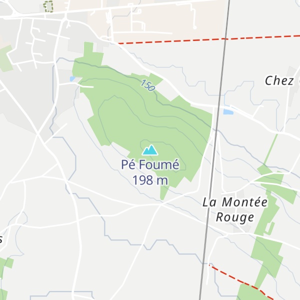 Map of Pé Foumé