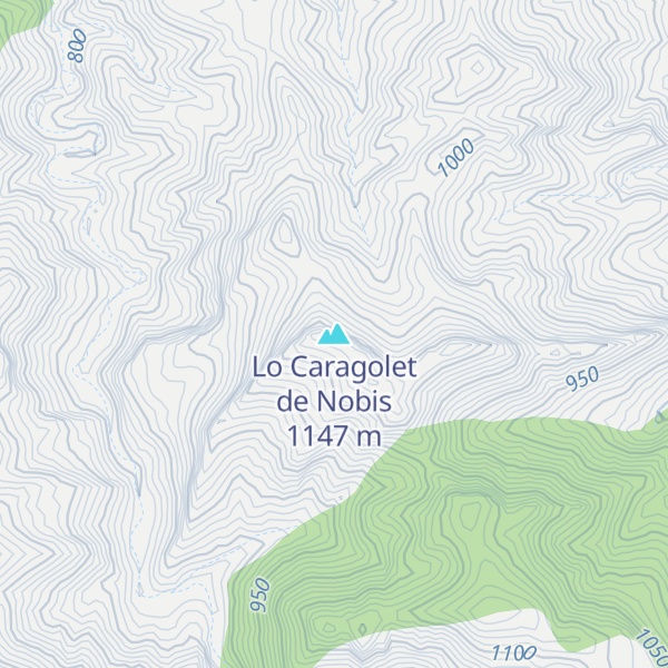 Map of Lo Caragolet de Nobis