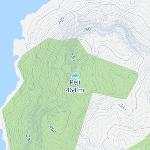 Map of Peji