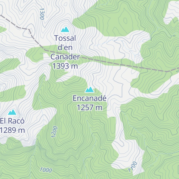 Map of Encanadé