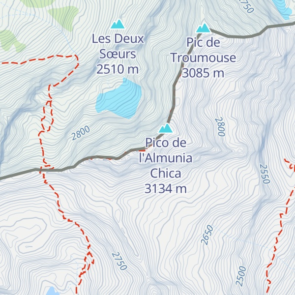 Map of Munia / Almunia Gran