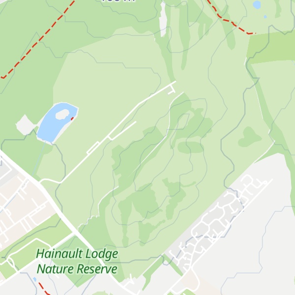 Map of Dog Kennel Hill