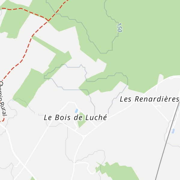 Map of La Bosse