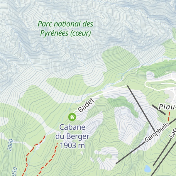 Map of Cabane de Moune