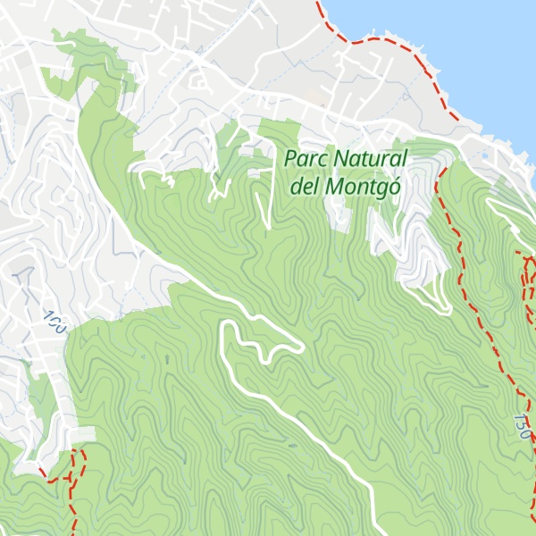 Map of Loma del Castanyar