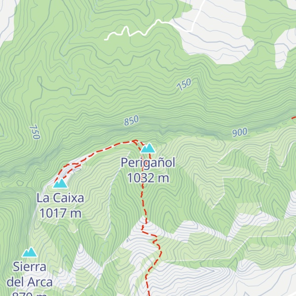 Map of Perigañol